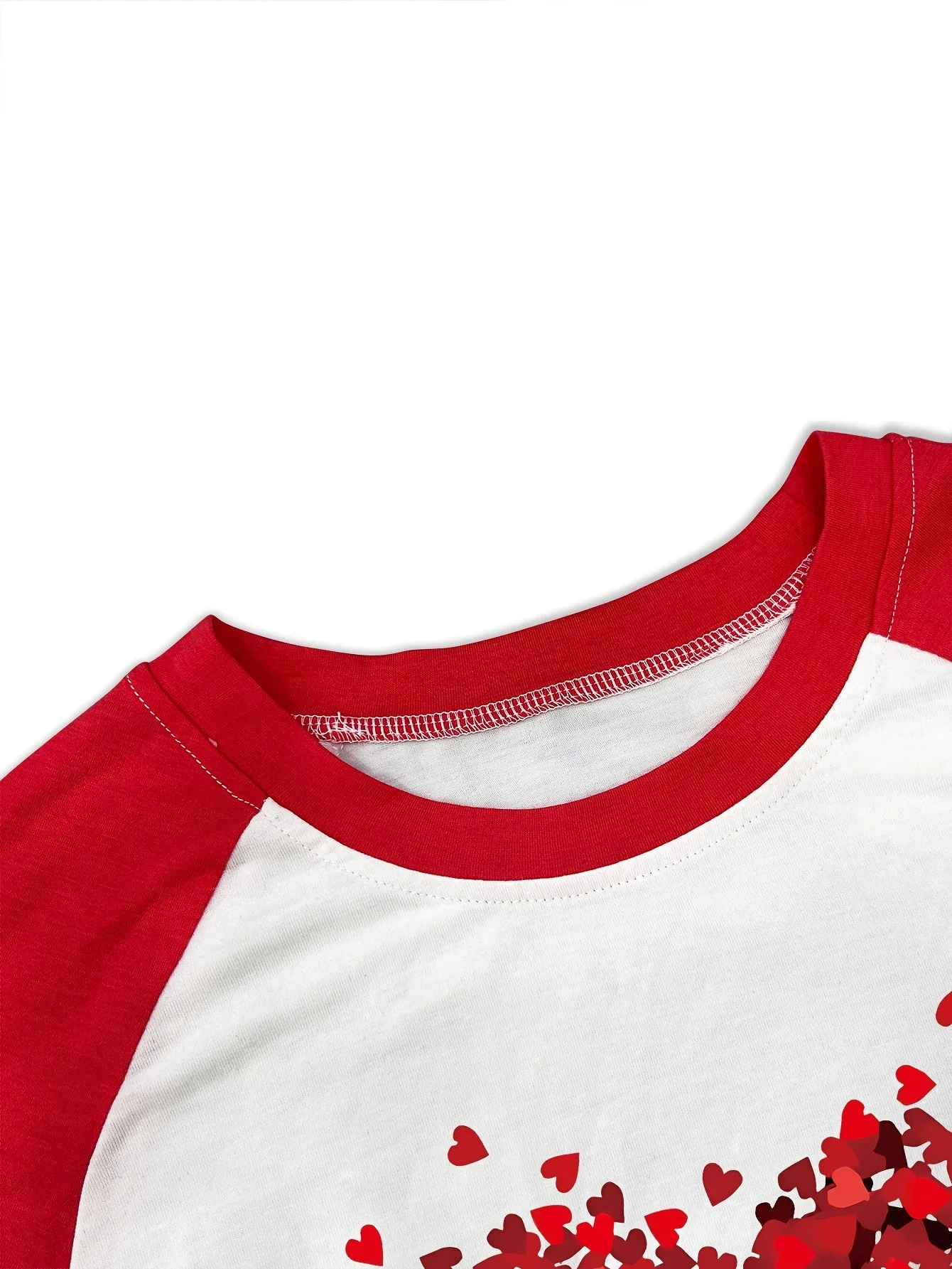 Lotte | Hartjesprint sweatshirt met ronde hals - Image 3