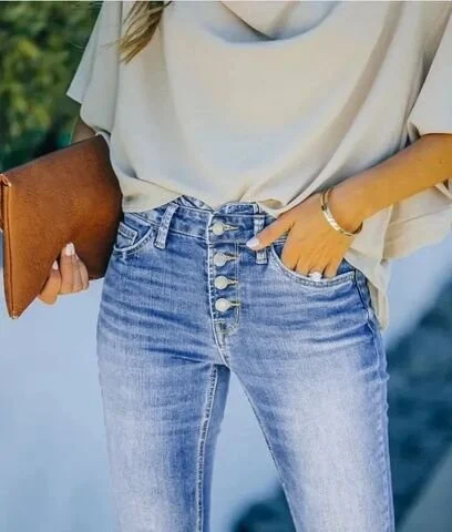 Lotte | High-Waist Spijkerbroek in stijl - Image 2