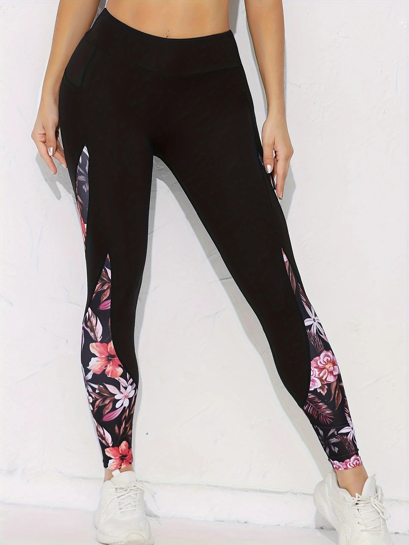 Lotte | Hoge taille yogalegging met bloemenpatroon - Image 5