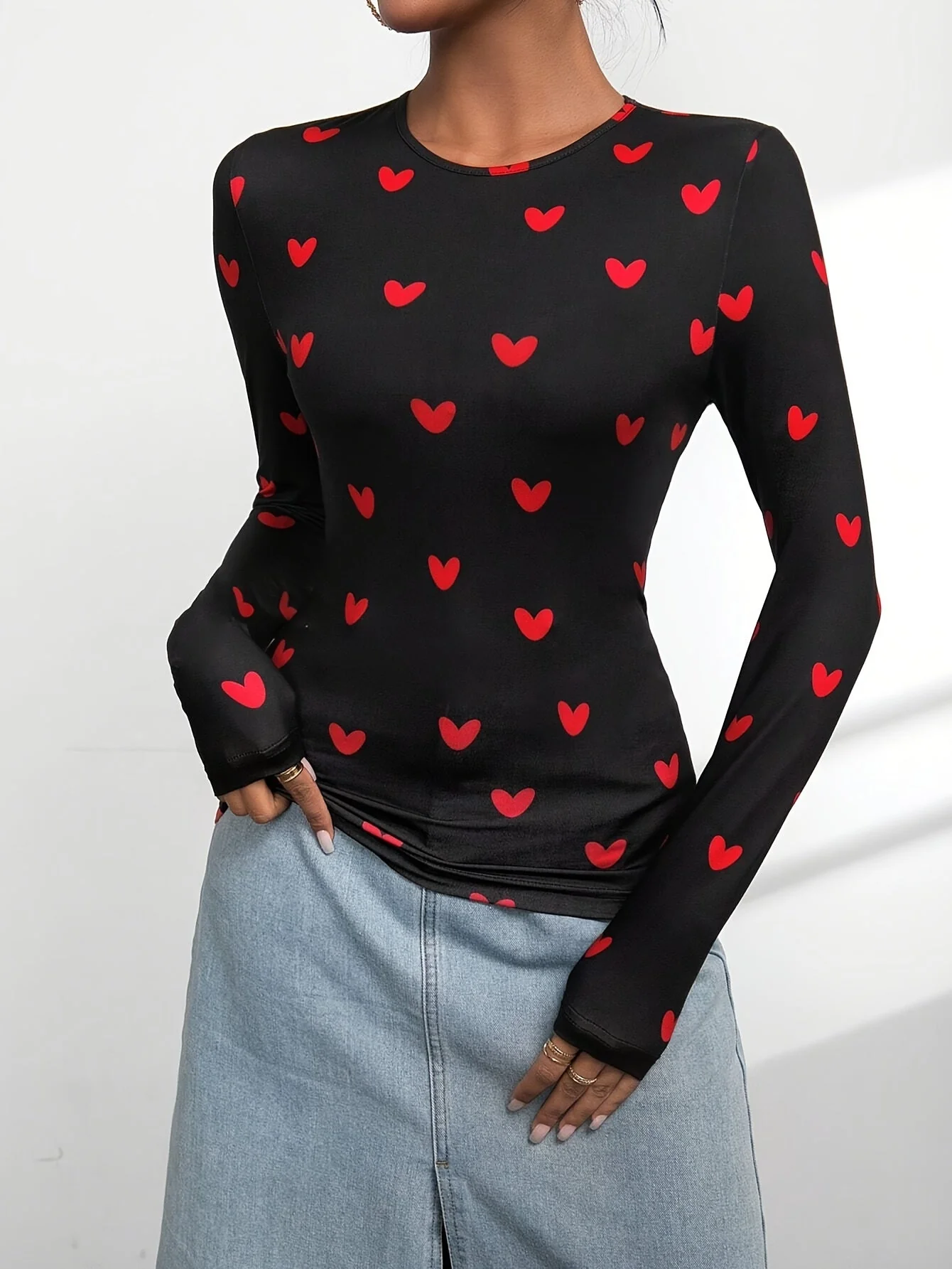 Lotte | Valentijnsdag dames T-shirt - Image 4