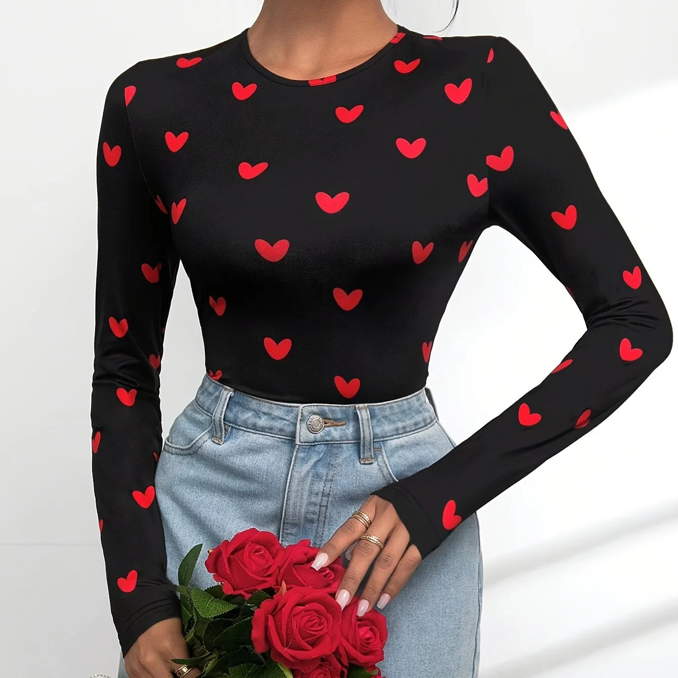 Lotte | Valentijnsdag dames T-shirt - Image 6