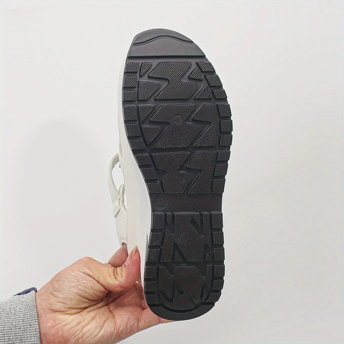 Lotte | Zachte zool platform sandalen met ronde neus - Image 6