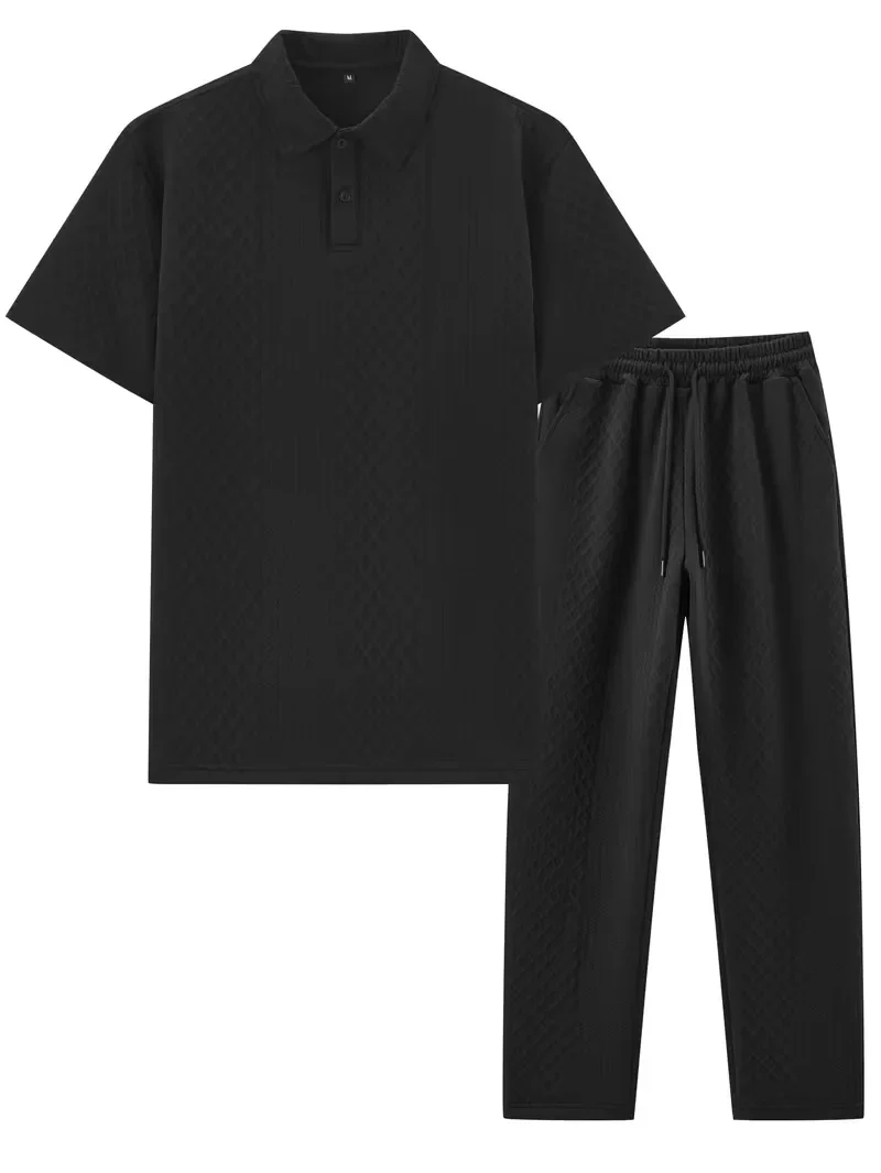 Lounge set met polo en broek - Image 12