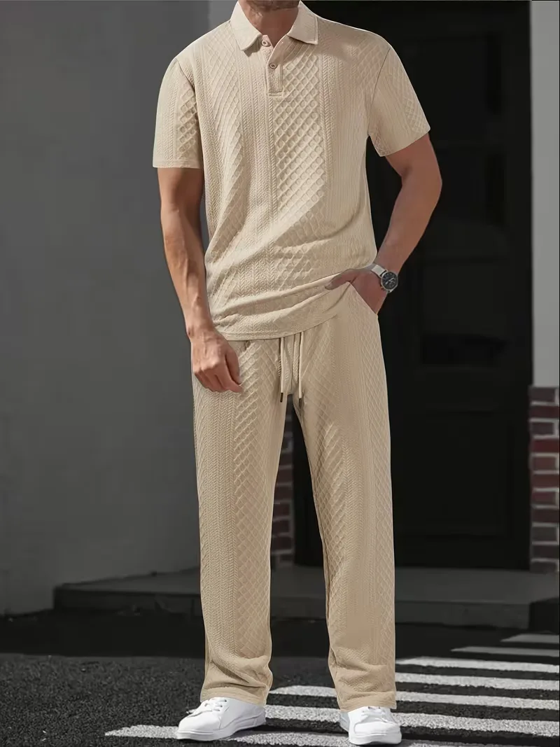 Lounge set met polo en broek - Image 22