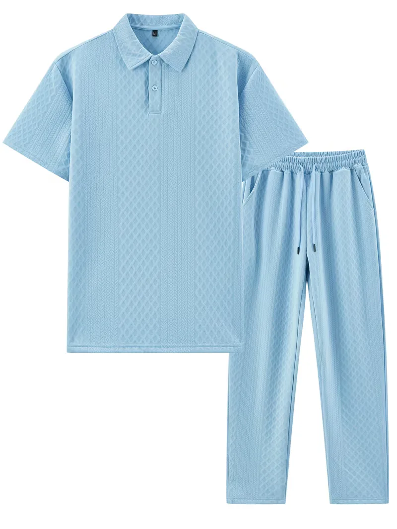 Lounge set met polo en broek - Image 33