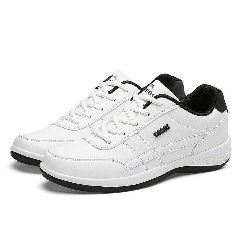 Lucas | Heren fashion leren sneakers - Image 2