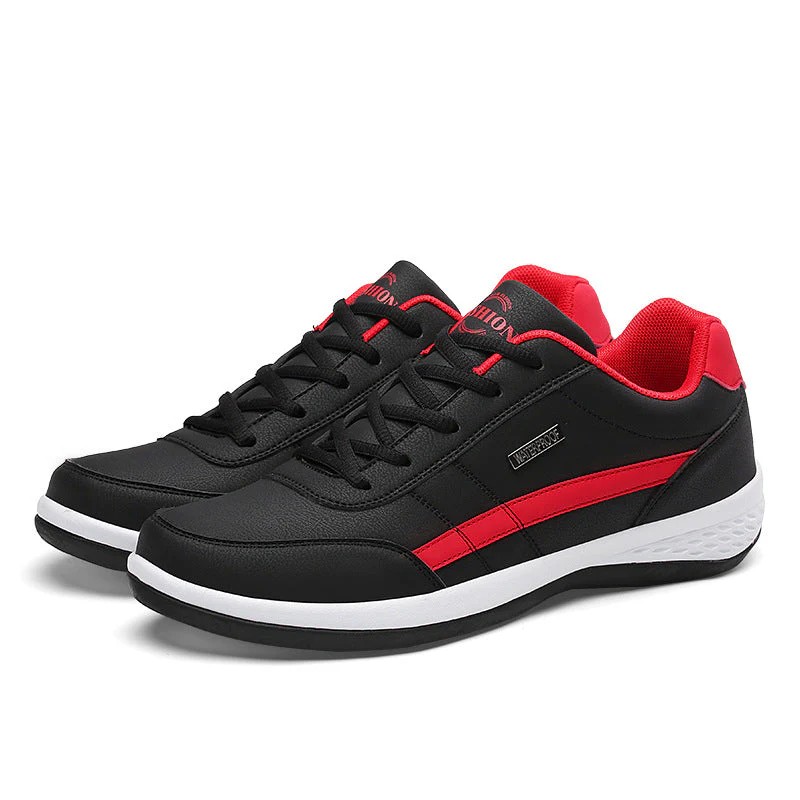 Lucas | Heren fashion leren sneakers - Image 3