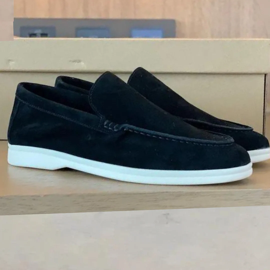 Lucas | Luxe suède heren loafers - Image 4