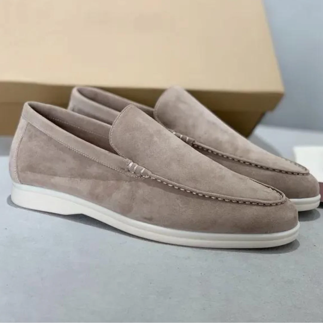 Lucas | Luxe suède heren loafers - Image 8