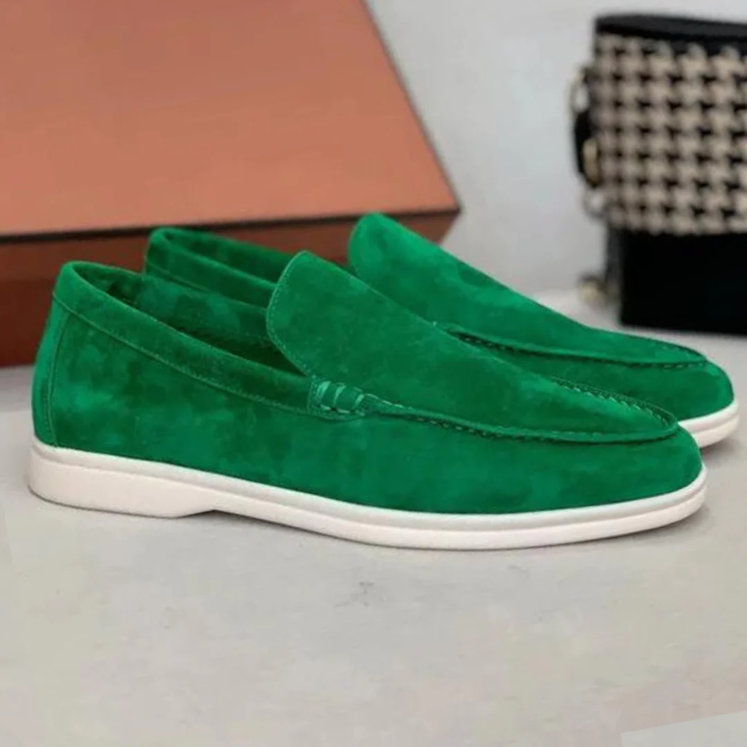 Lucas | Luxe suède heren loafers - Image 9