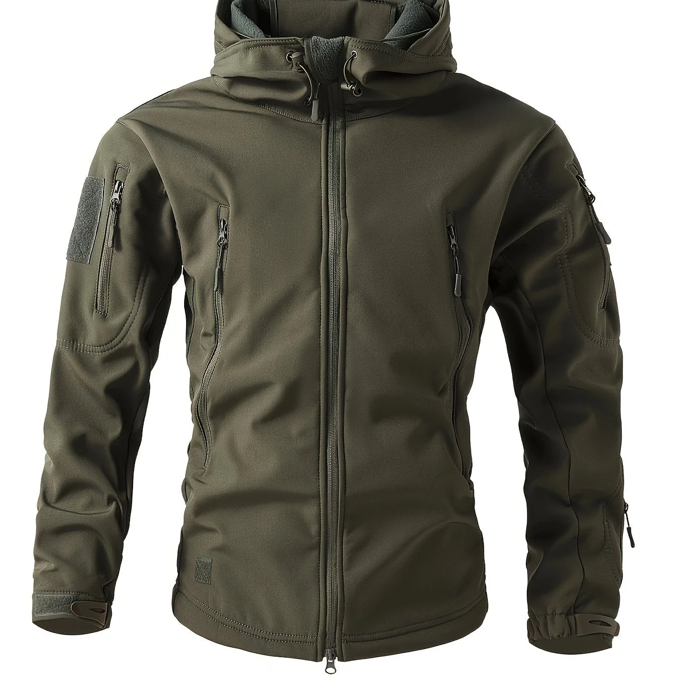 Lucas | Warm fleece herenjack met capuchon - Image 11