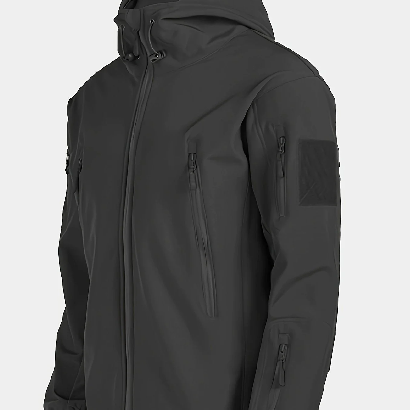 Lucas | Warm fleece herenjack met capuchon - Image 12