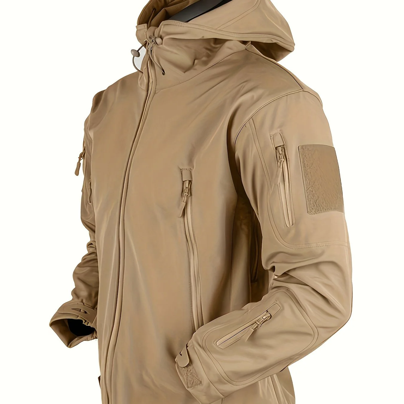 Lucas | Warm fleece herenjack met capuchon - Image 16
