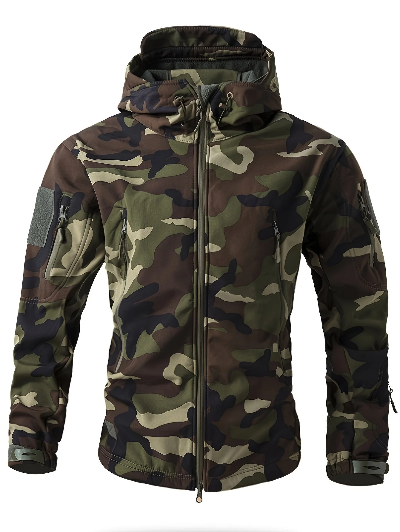 Lucas | Warm fleece herenjack met capuchon - Image 3