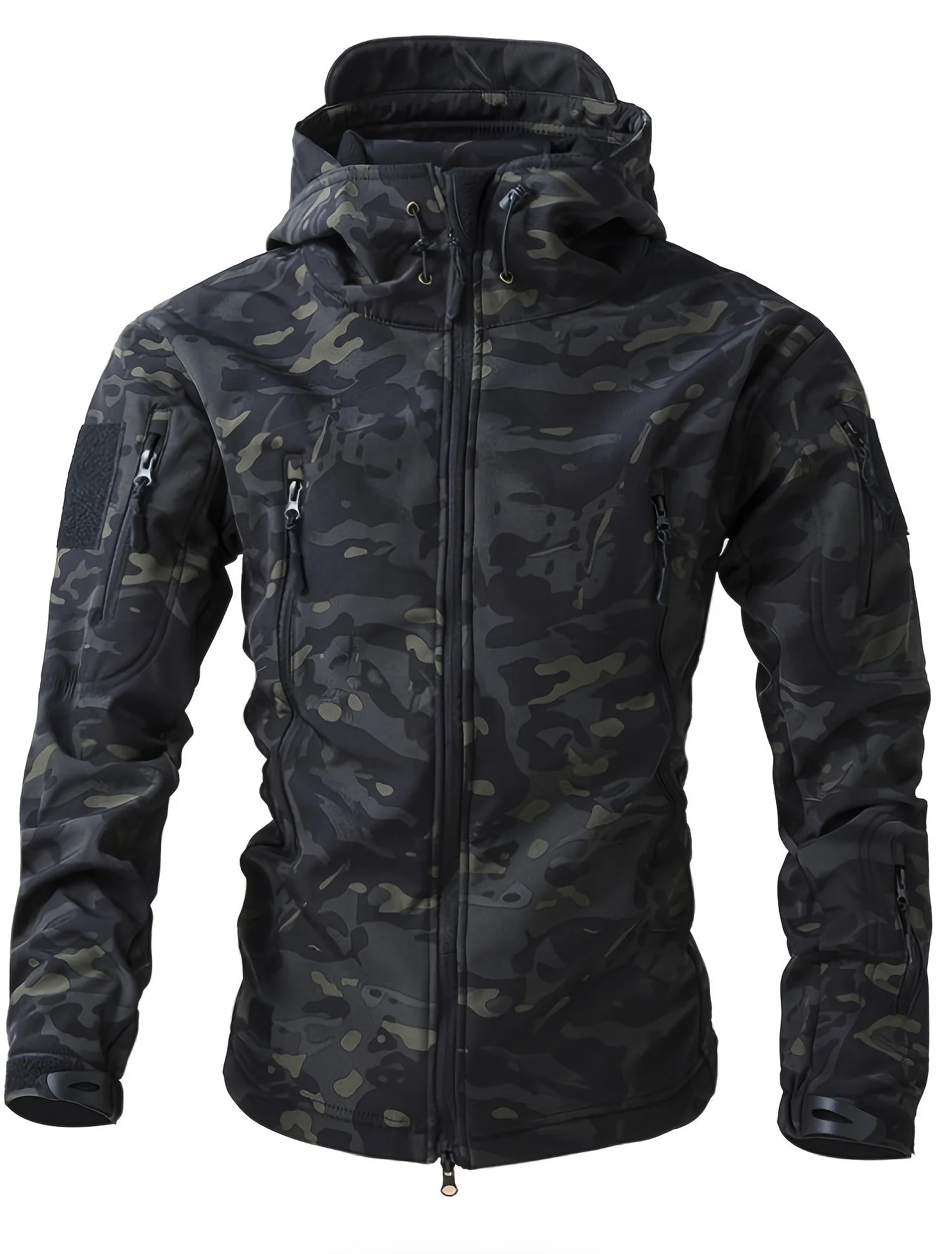 Lucas | Warm fleece herenjack met capuchon - Image 4
