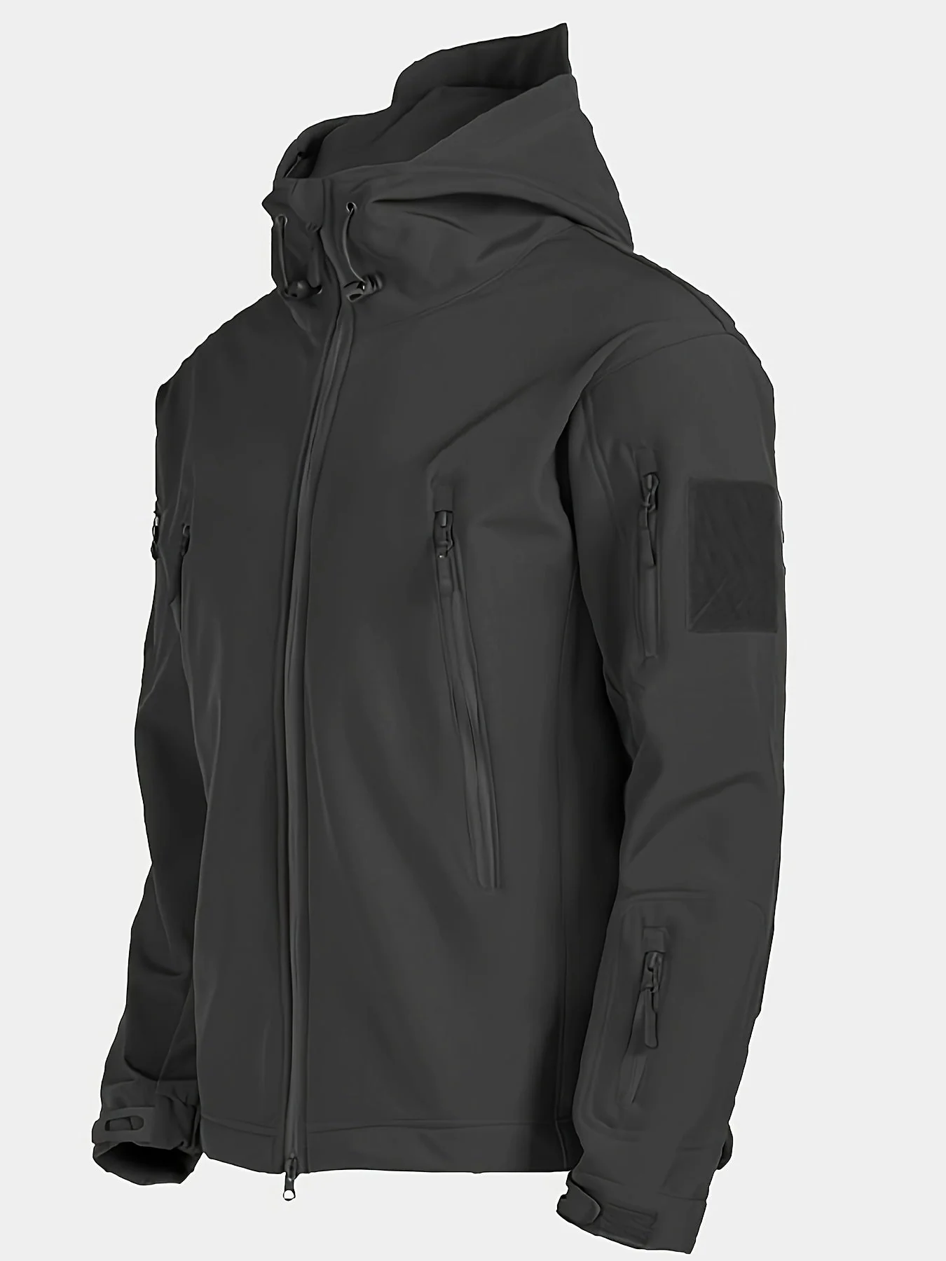 Lucas | Warm fleece herenjack met capuchon - Image 5