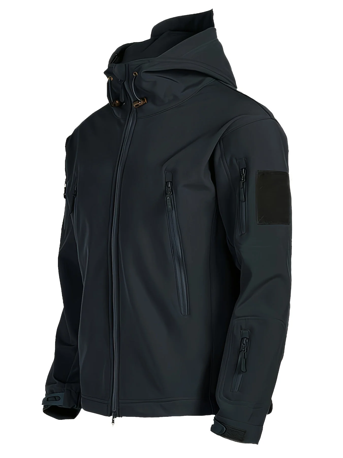 Lucas | Warm fleece herenjack met capuchon - Image 6