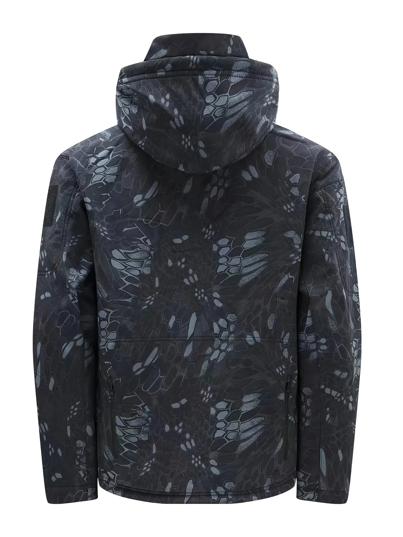 Lucas | Warm fleece herenjack met capuchon - Image 8