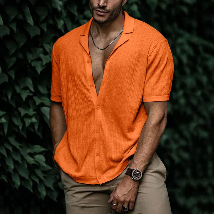 Luuk | Comfortabel gebreid zomerhemd heren - Image 4