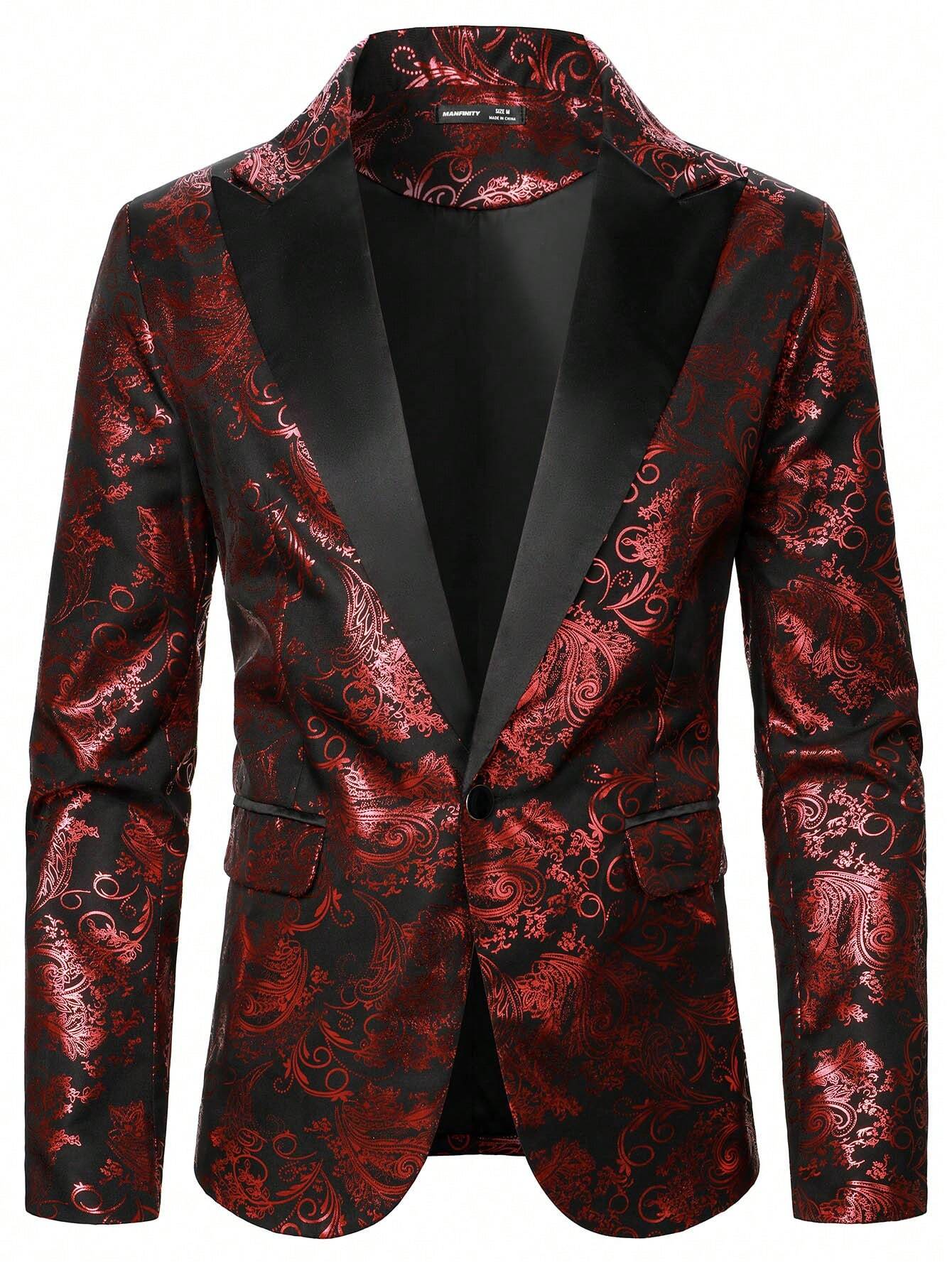 Man | Feestelijke paisley blazer - Image 7