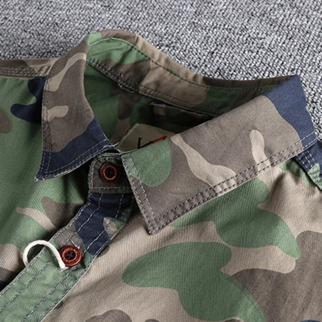 Marick | Herenhemd met camouflageprint - Image 10