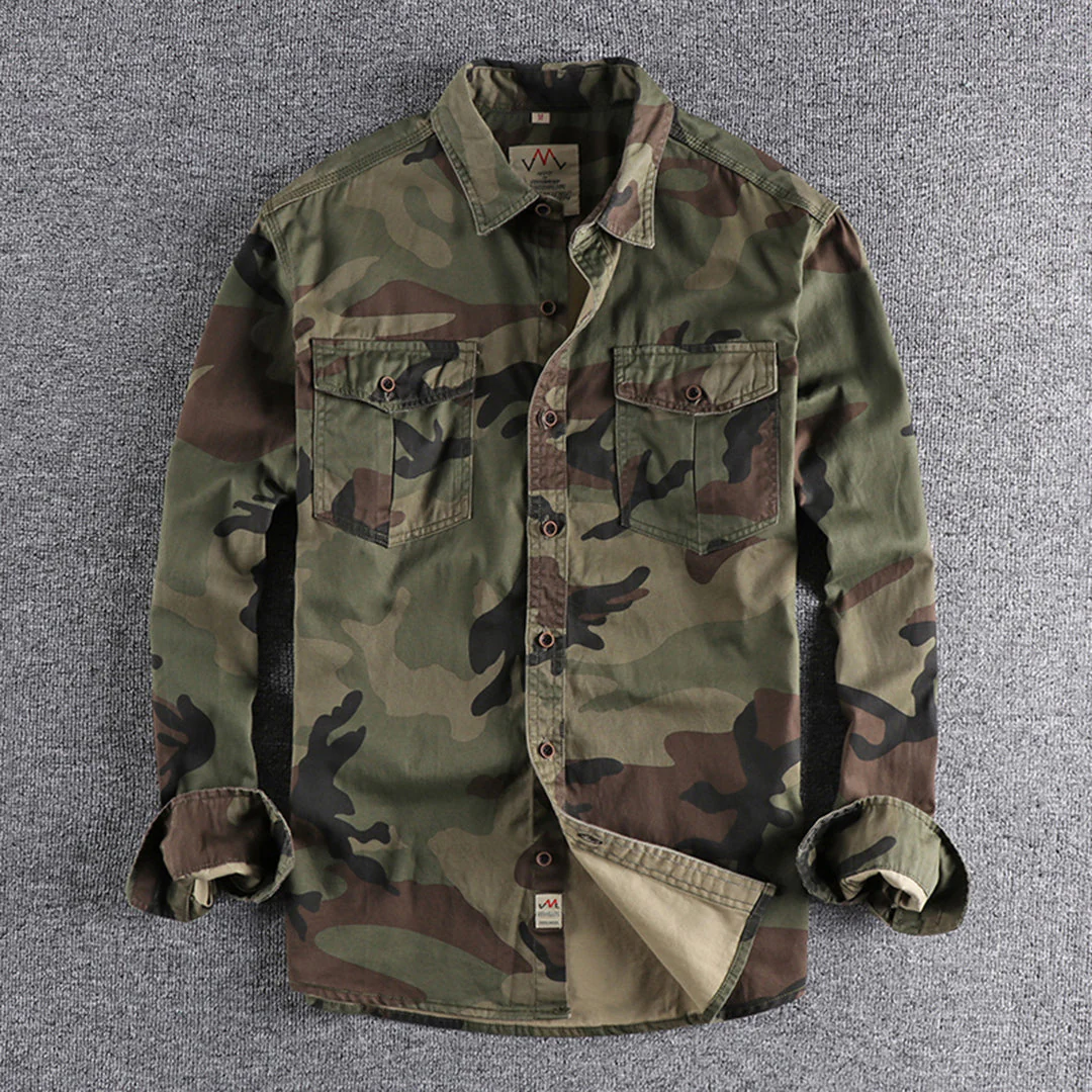 Marick | Herenhemd met camouflageprint - Image 11
