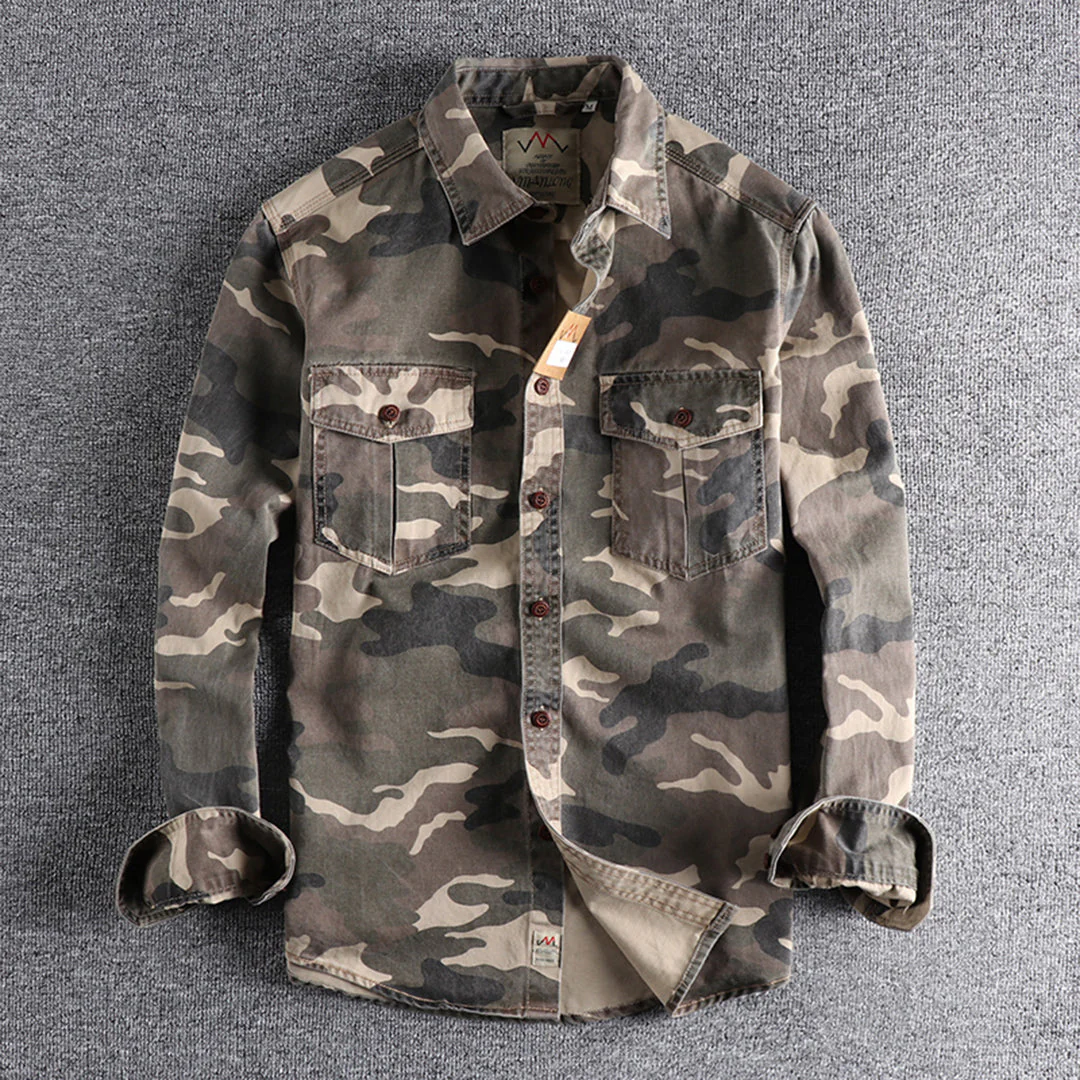 Marick | Herenhemd met camouflageprint - Image 12