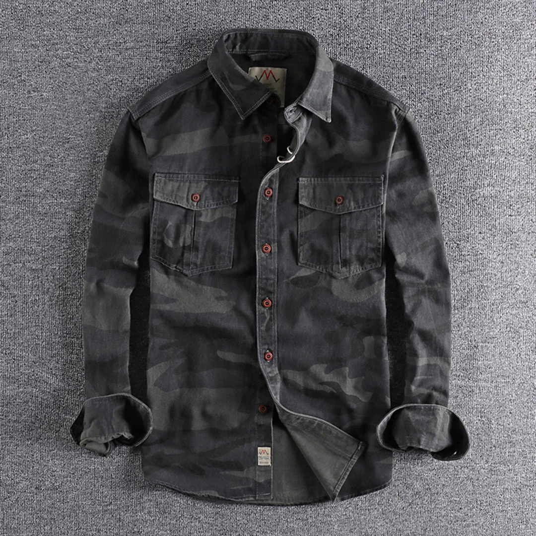 Marick | Herenhemd met camouflageprint - Image 14
