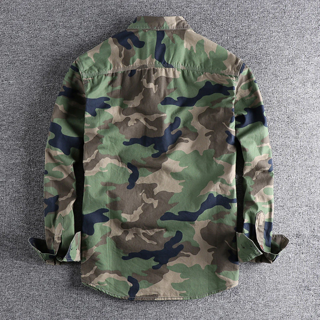 Marick | Herenhemd met camouflageprint - Image 16