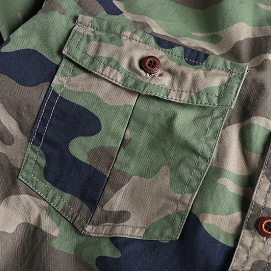 Marick | Herenhemd met camouflageprint - Image 7