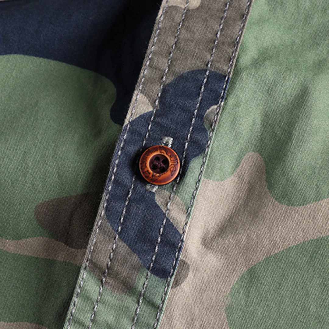 Marick | Herenhemd met camouflageprint - Image 8