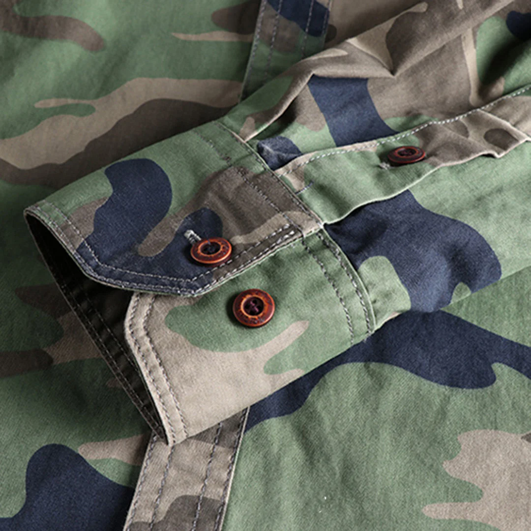 Marick | Herenhemd met camouflageprint - Image 9