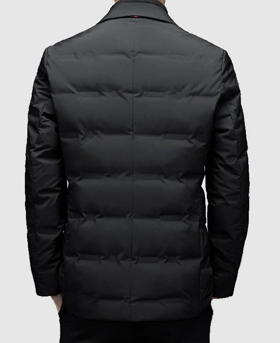Maurits | Luxe heren gevoerde parka coat - Image 5