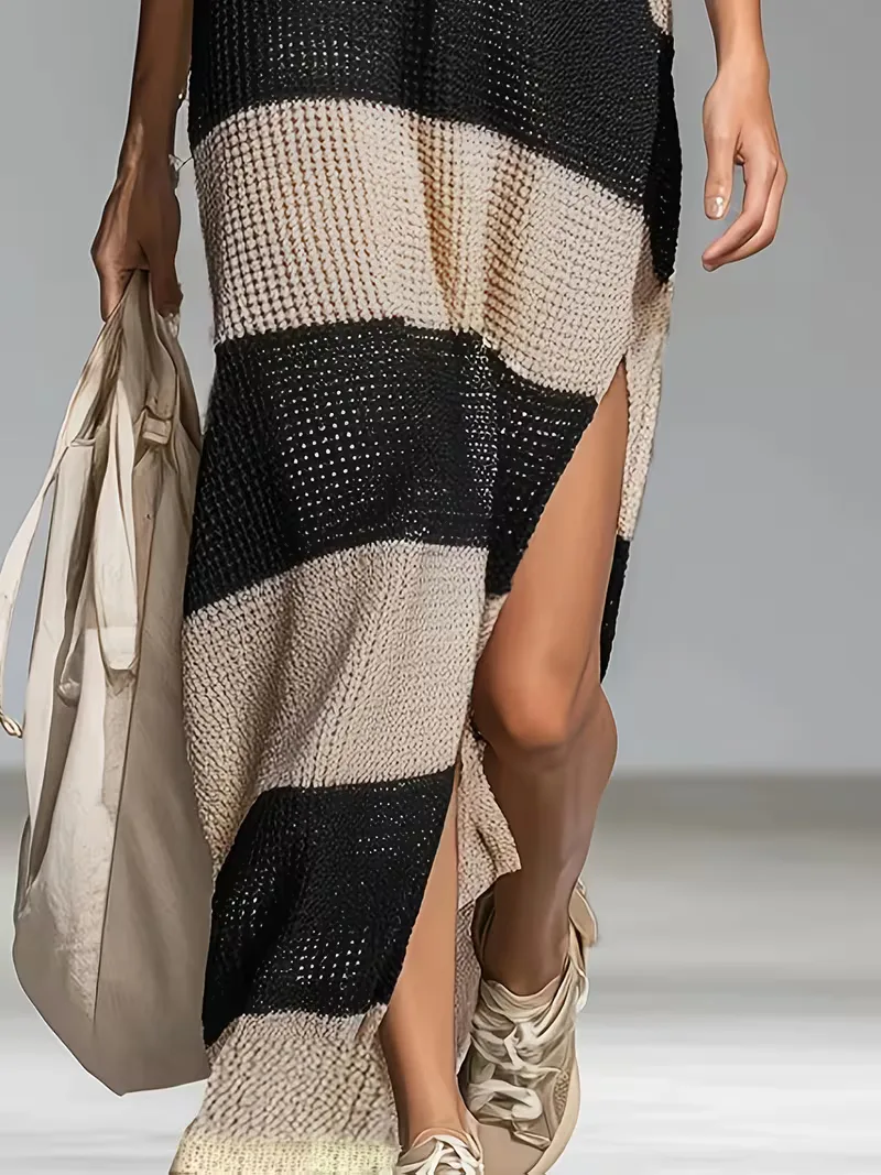 Maxi cover-up met V-hals - Image 22