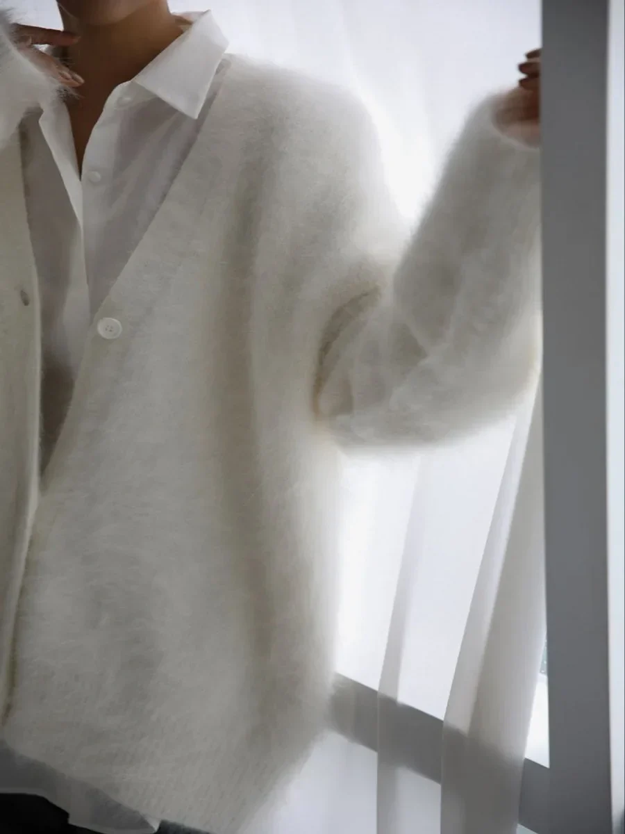 Mila | Zacht fluffy dames vest - Image 3