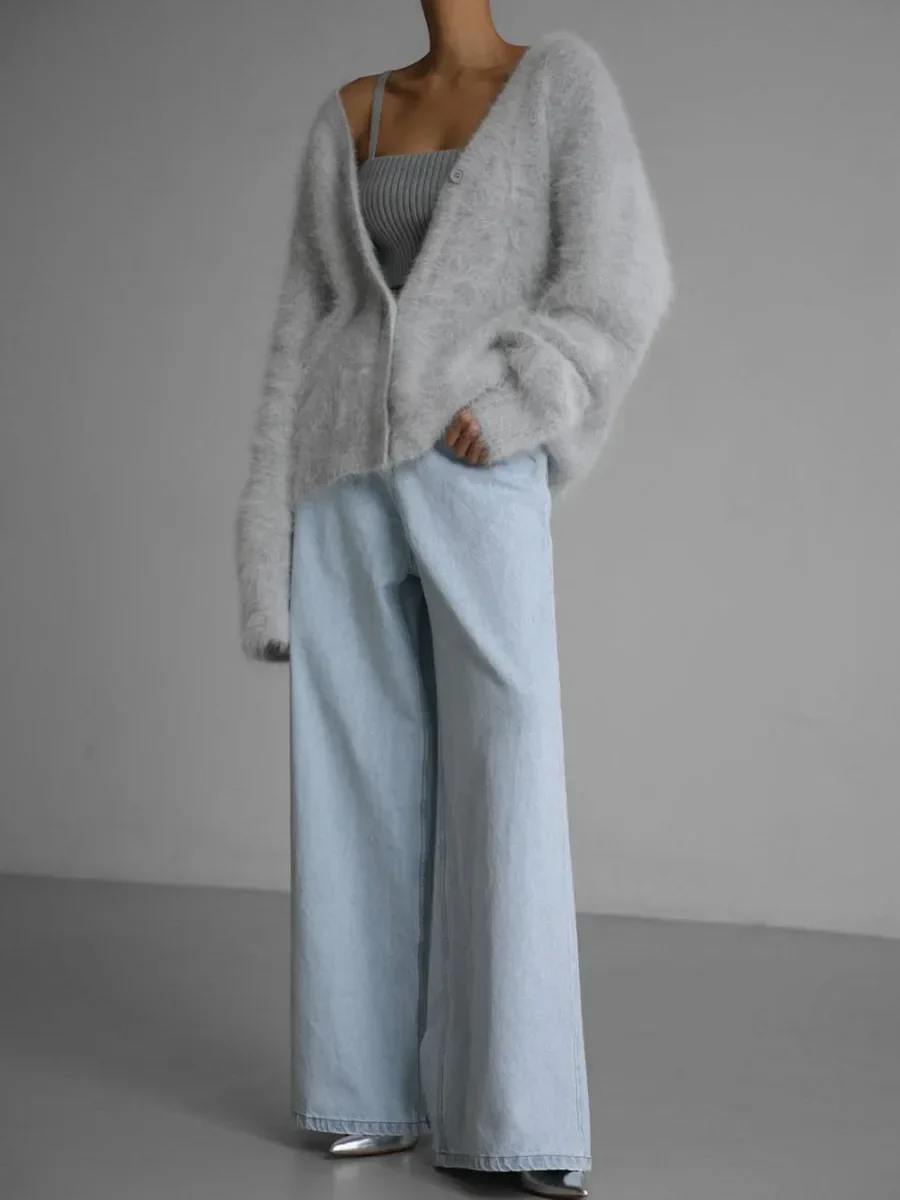 Mila | Zacht fluffy dames vest - Image 4