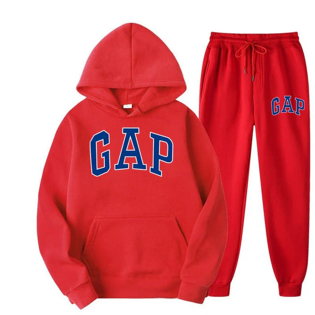 GAP | Modern en comfortabel dames joggingpak met capuchon en tekst - Image 10