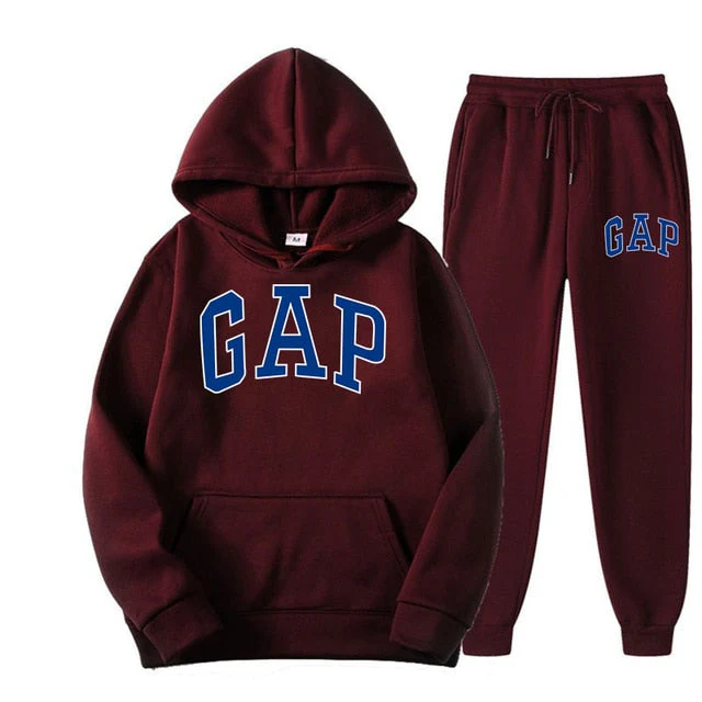 GAP | Modern en comfortabel dames joggingpak met capuchon en tekst - Image 13