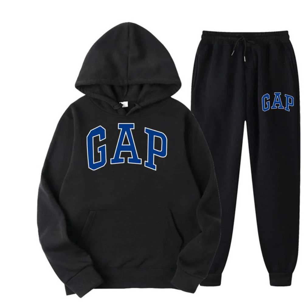 GAP | Modern en comfortabel dames joggingpak met capuchon en tekst - Image 2
