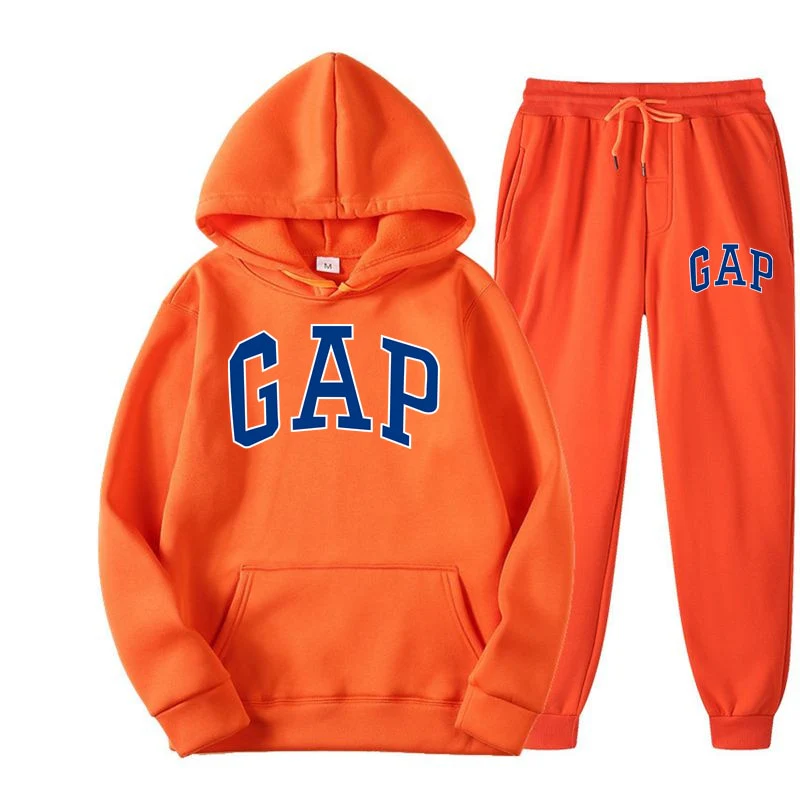 GAP | Modern en comfortabel dames joggingpak met capuchon en tekst - Image 7