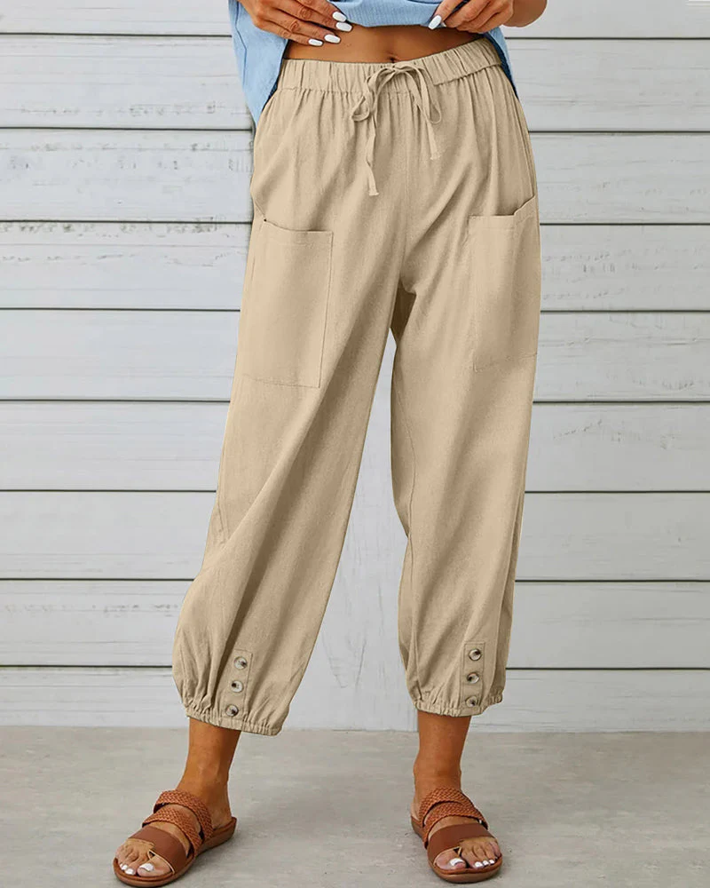 Nina | Losse broek met hoge taille - Image 6