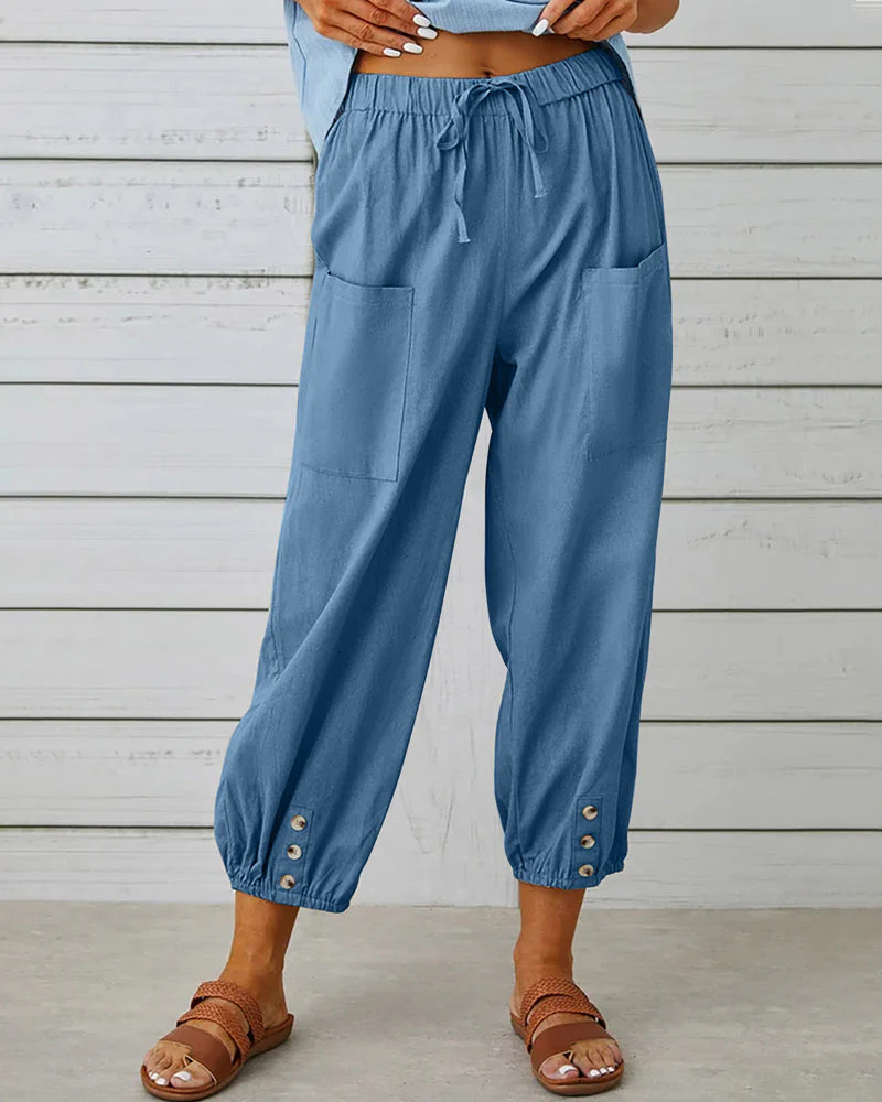 Nina | Losse broek met hoge taille - Image 8