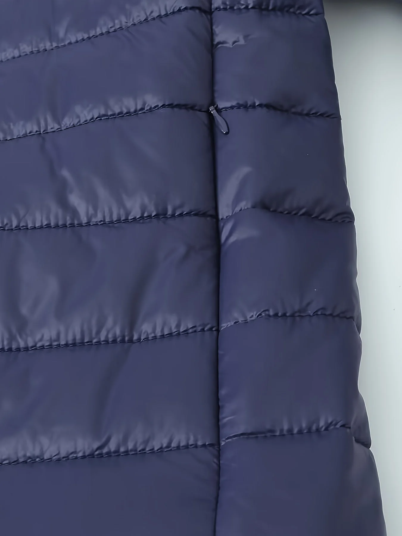 Nina | Warme puffy jas met rits en imitatiefbont voering - Image 9