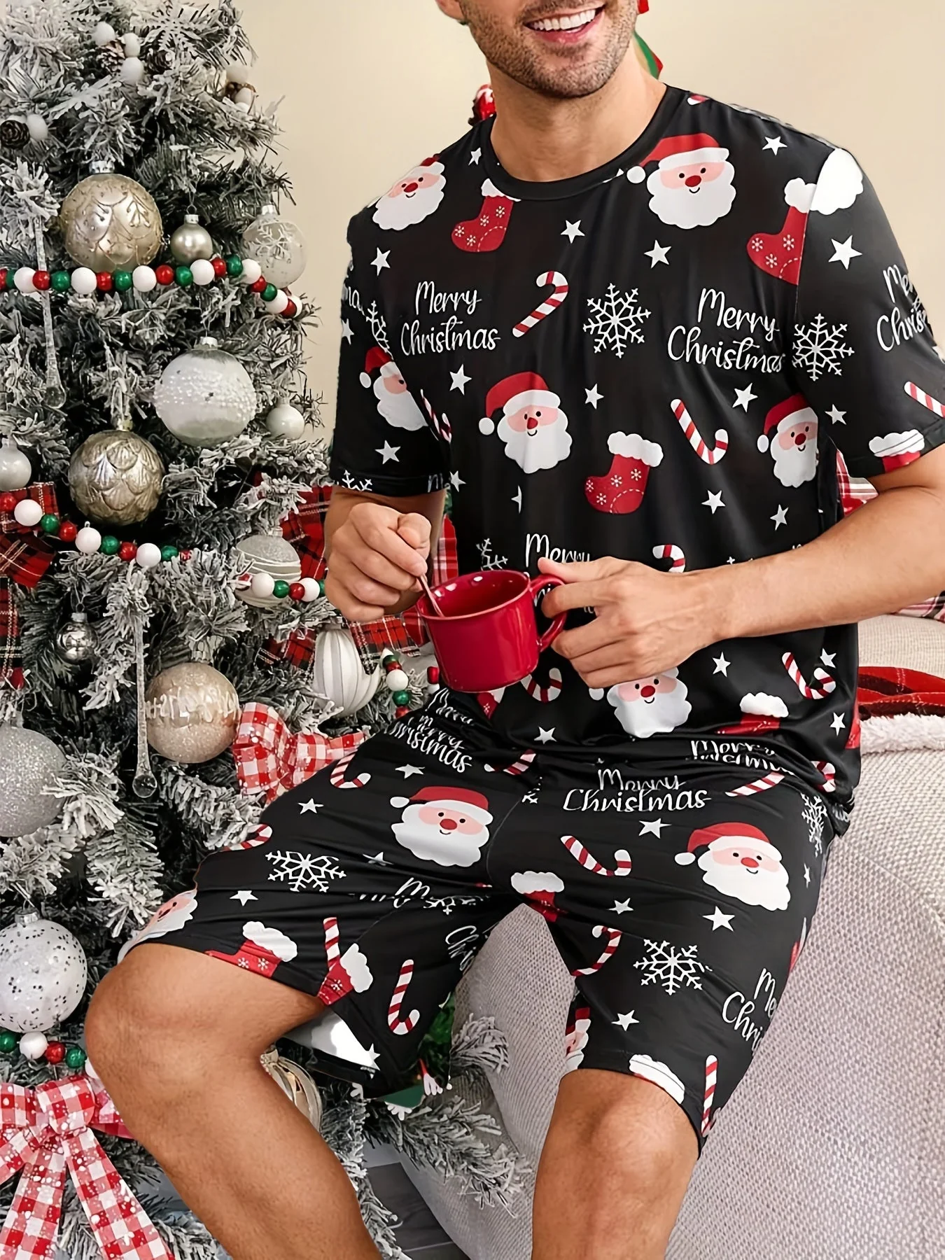 Noah | Feestelijke kerstpyjama set voor heren - Image 2