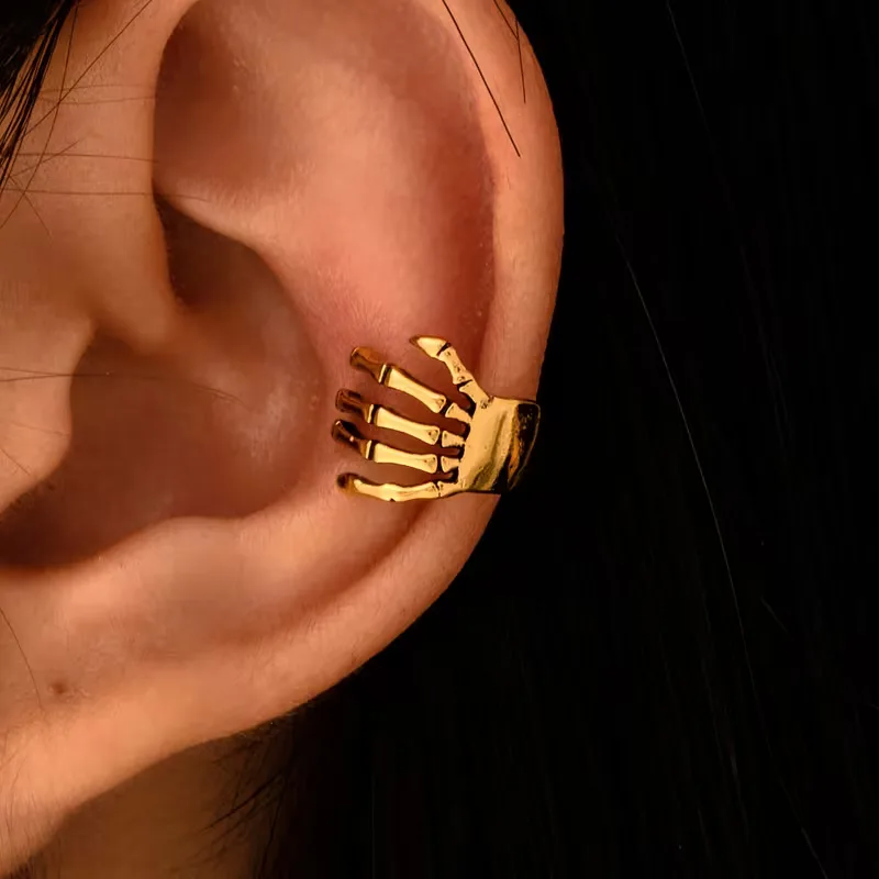 Oorbellen met clip-on en stenen - Image 7