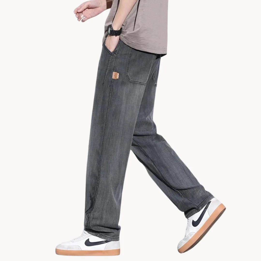 P Legend | Straight leg broek met zijzakken - Image 2
