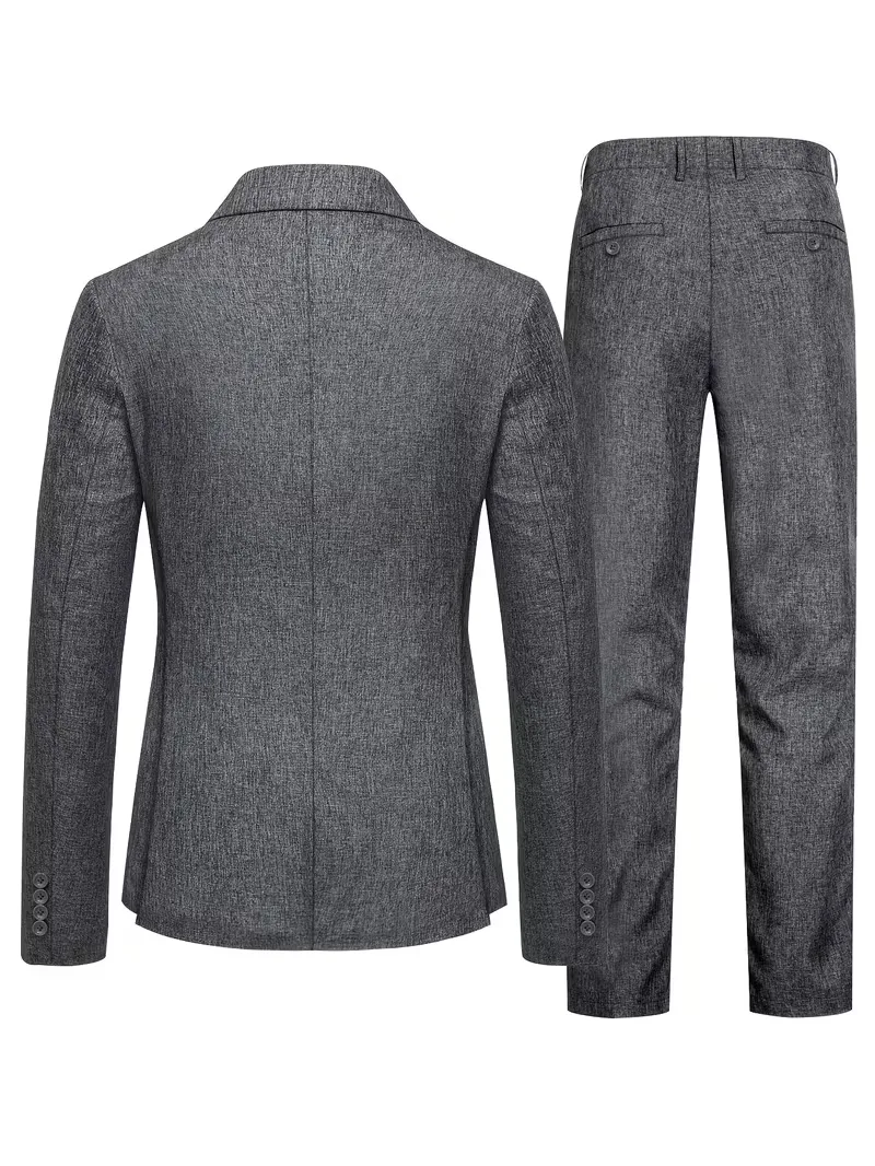 Pak met slim fit en lange mouwen - Image 3