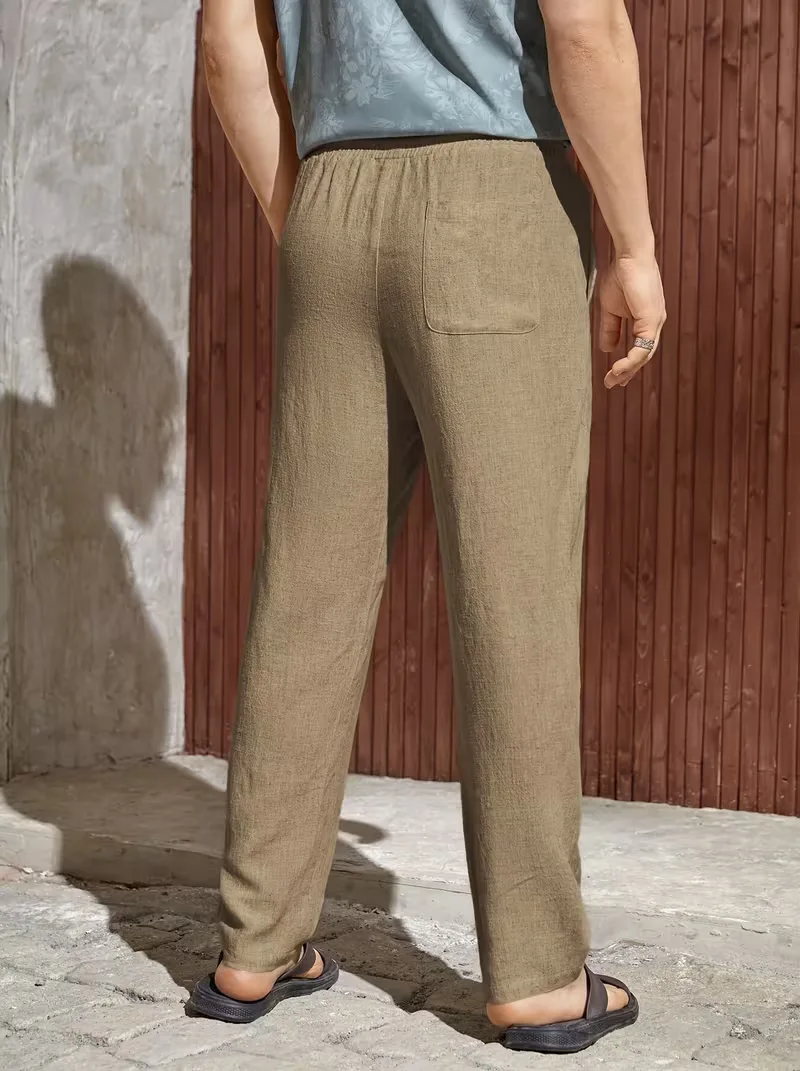 Pantalons met drawstring en straight leg - Image 14