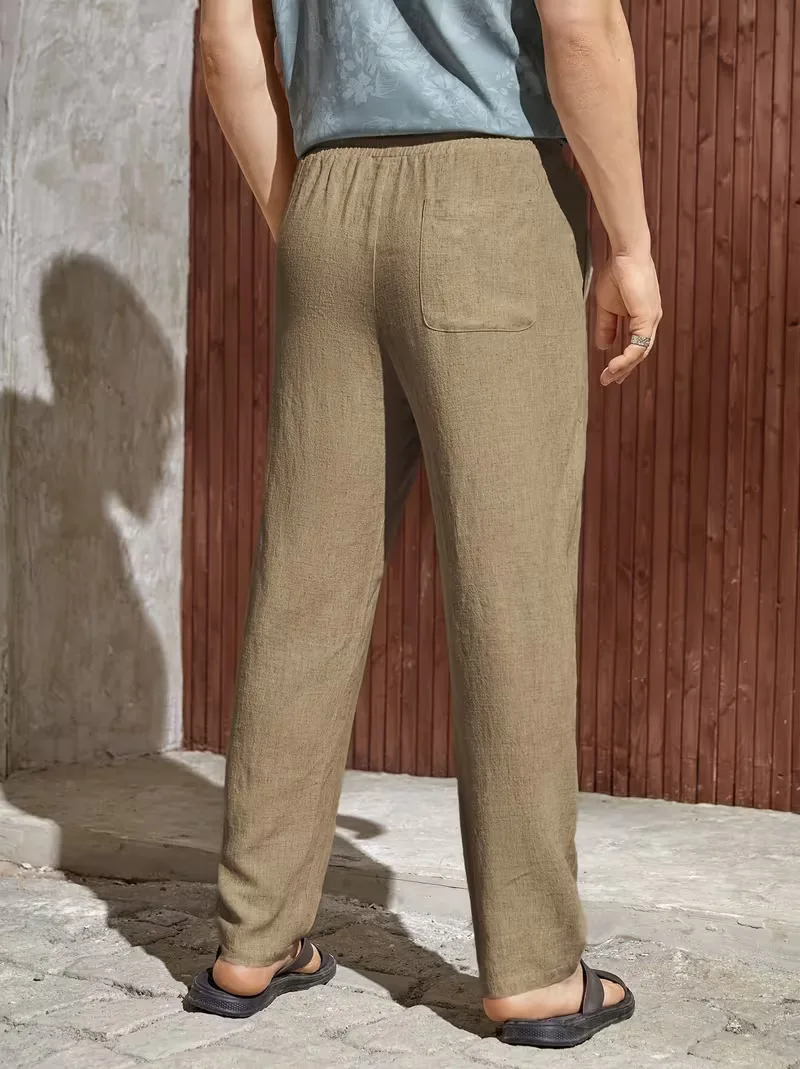Pantalons met drawstring en straight leg - Image 16
