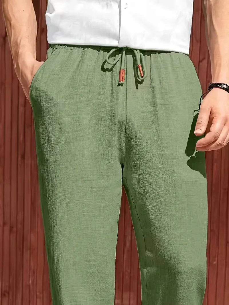 Pantalons met drawstring en straight leg - Image 20